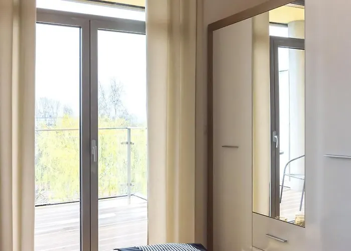 Kołobrzegu 65 Floor Taras Premium Widok Morze Blisko Plaży Park Apartament